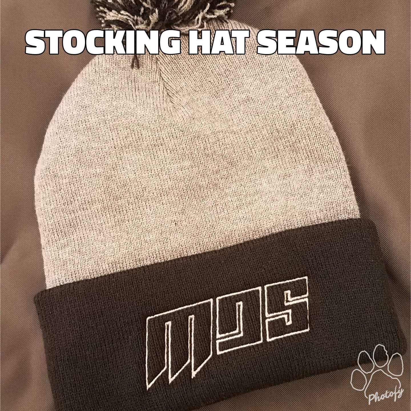 MDS Pom Pom Beanie (Black/Yellow Only!)
