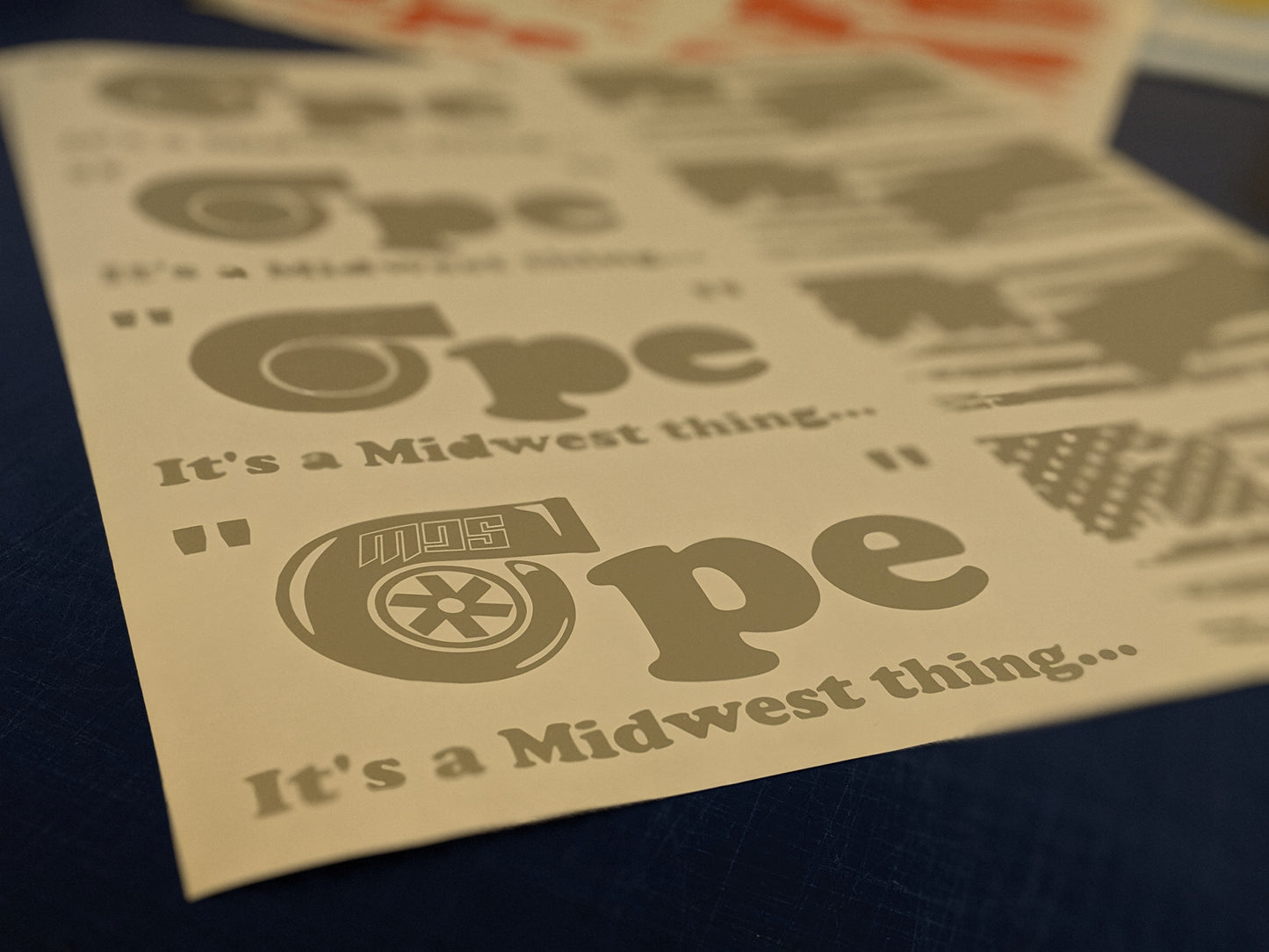 OPE Sticker