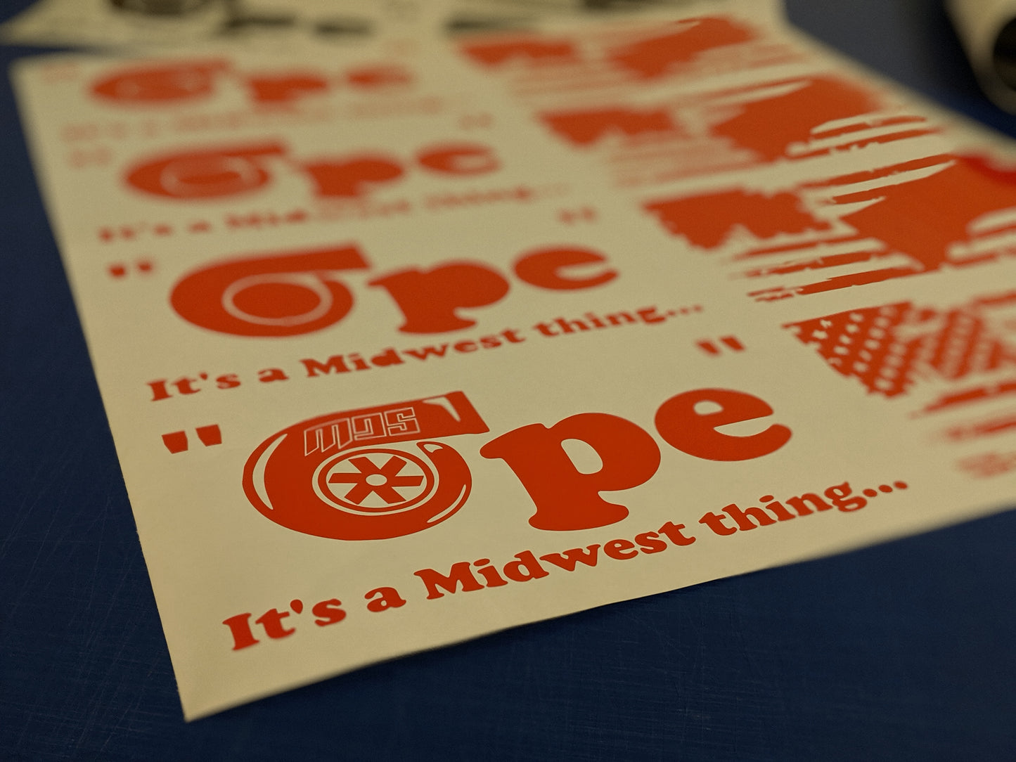 OPE Sticker