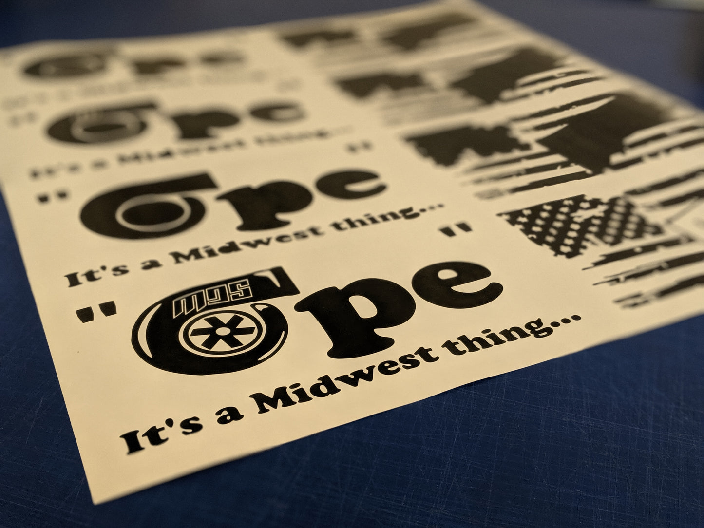 OPE Sticker