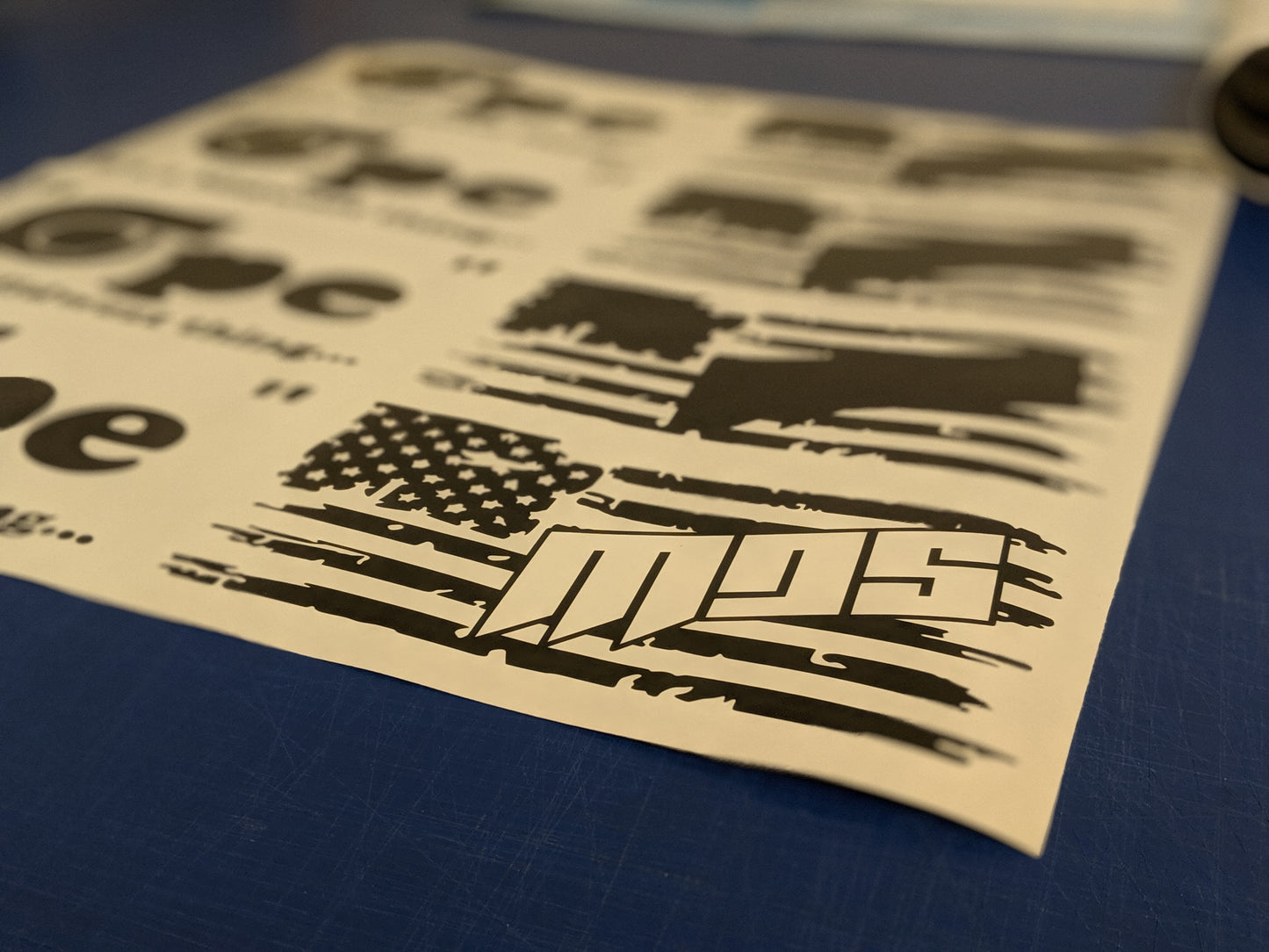 Merica Flag Sticker