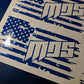 Merica Flag Sticker